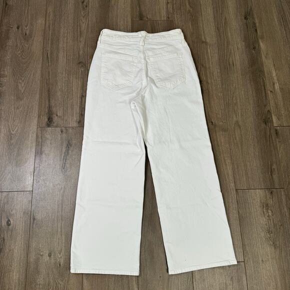 J Crew Curvy Slim Wide Leg Denim Casual Jeans US Women's 28 New - Picture 3 of 6